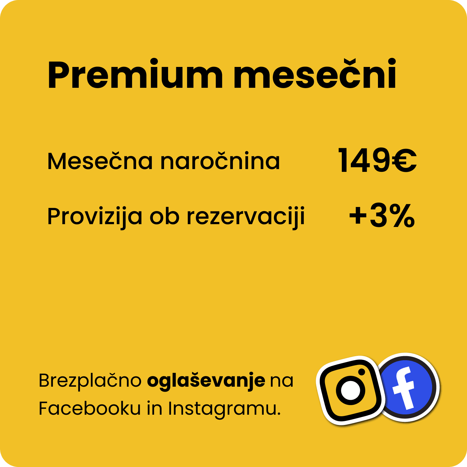 Rezervato paket premium mesečni